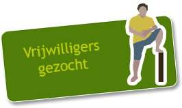 Vrijwilligers gezocht Vrijwilligers gezocht